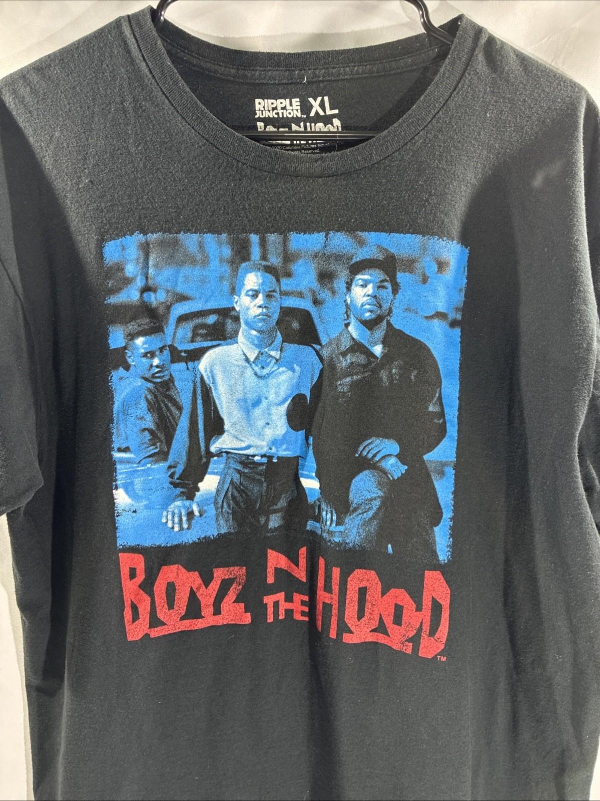 Boyz N The Hood T Shirt Men XL Black Movie Graphic Tee Ripple Junction Unisex T-Shirt L