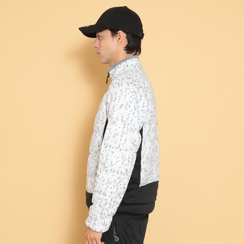 Filled 2WAY Full Zip Blouson Water Golf Outerwear C24215105 [Callaway] Men's (Star Stretch Repellent, Breathable, Windproof) / / 1030_White