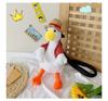 Straw Hat Duck Plush Bag 2025 New Doll Cute Girl Mobile Phone Bag Shoulder Crossbody Small Backpack