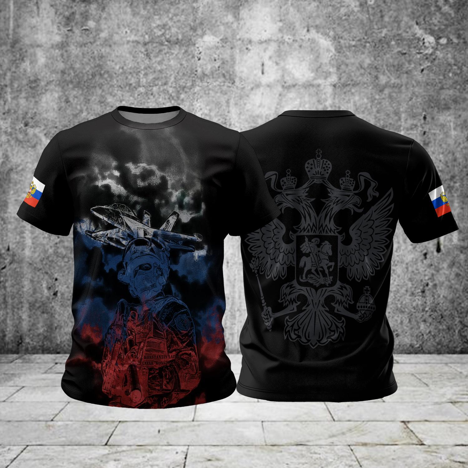 

Футболки мужские Россия 3D Российский флаг футболка с коротким рукавом для мужчин футболки большого размера мужская одежда летняя повседневная дышащая спортивная одежда 2XL