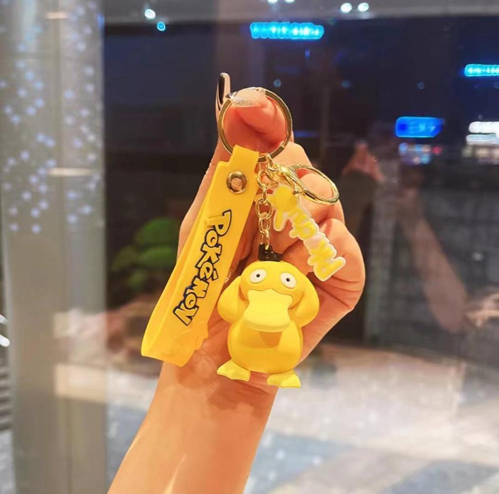 Pokemon Pikachu Cartoon Keychain: Cute Bag Pendant & Small Gift