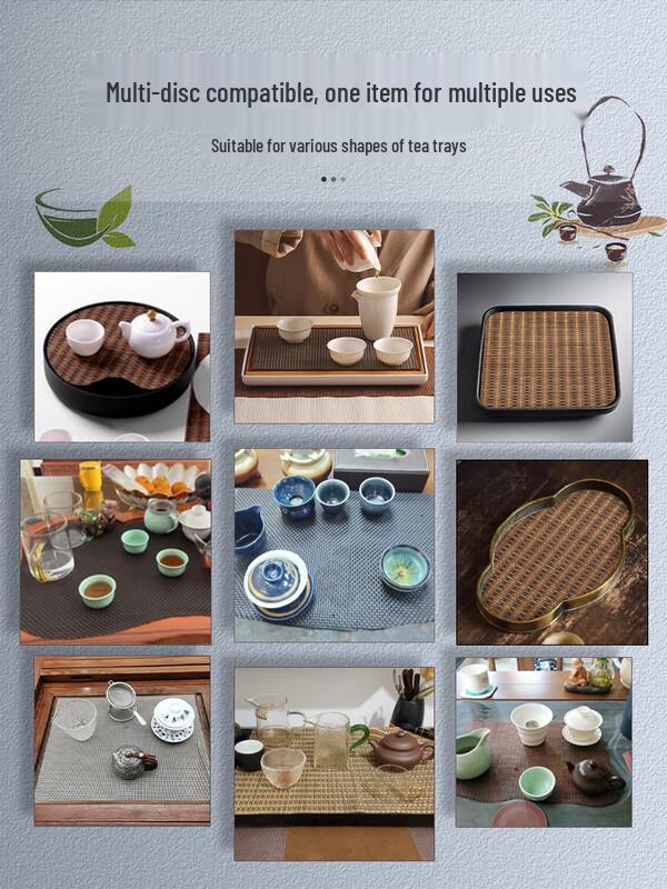 Tea Leaf Filter Mat Tea Tray Pad