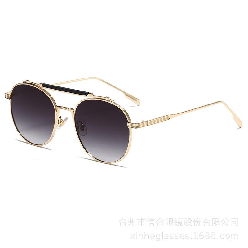 Clearance sunglasses women's metal sunglasses UV-proof glasses