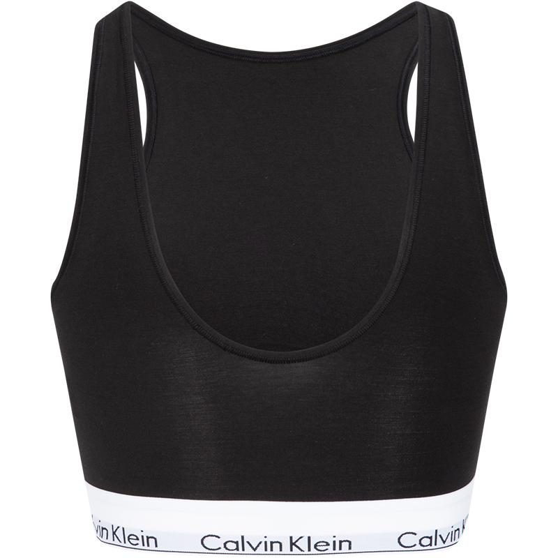 Calvin Klein Modern Attraction Wireless Light Sports U-Back Bra Women Underwear Space-Black QF7214AD-UB1