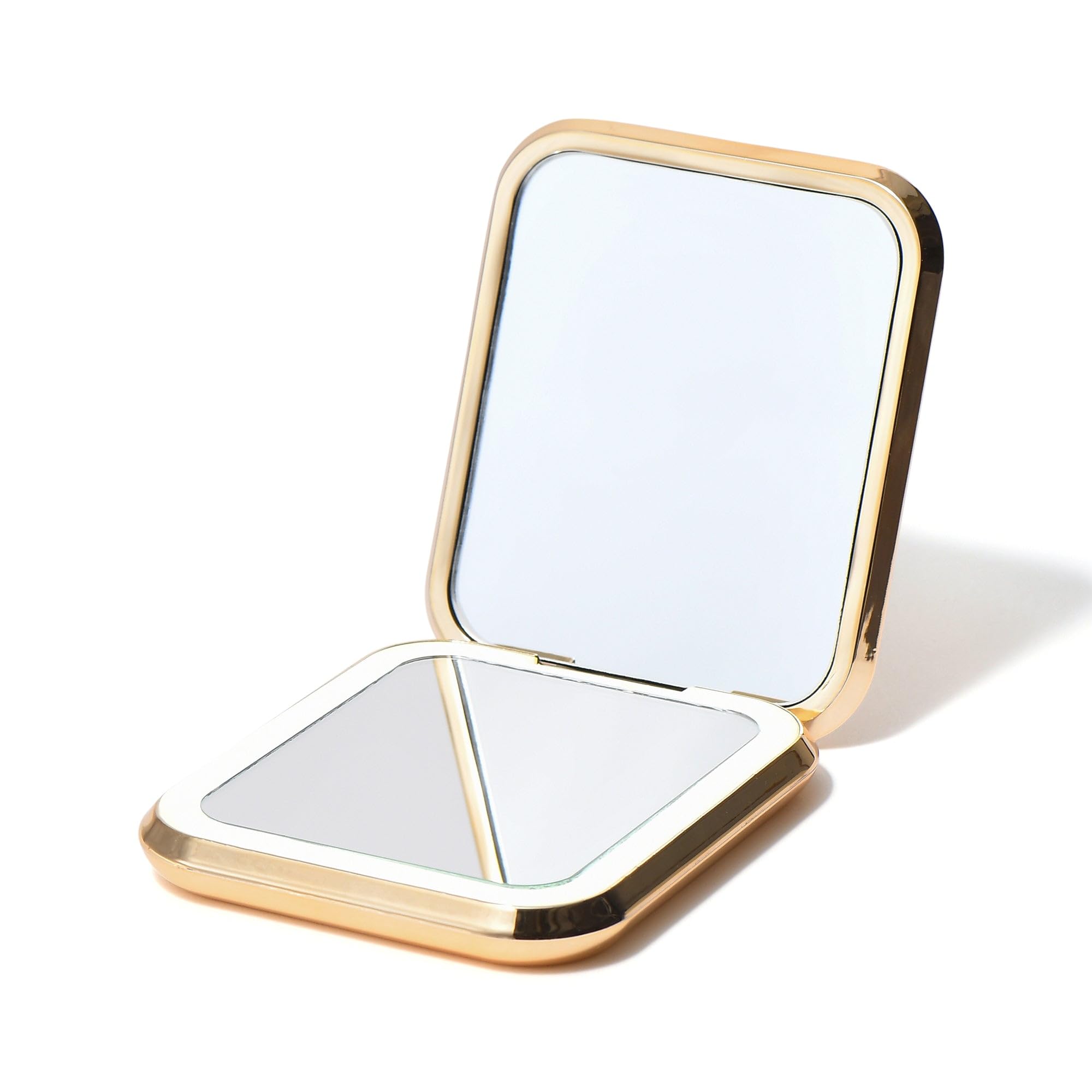 

Francfranc Blanche LED Compact Gold Mirror, золотой