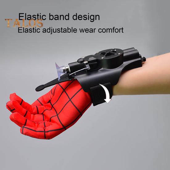 Ηλεκτρικός Εκτοξευτής Ιστού Αράχνης με Γάντι Βεντούζες Μαγνήτες Κατσαβίδι Επαναφορτιζόμενος Παιδικός Εκτοξευτής Νήματος Παιχνίδι Εκτόξευσης Ιστού Δώρο για Φαν της Ταινίας