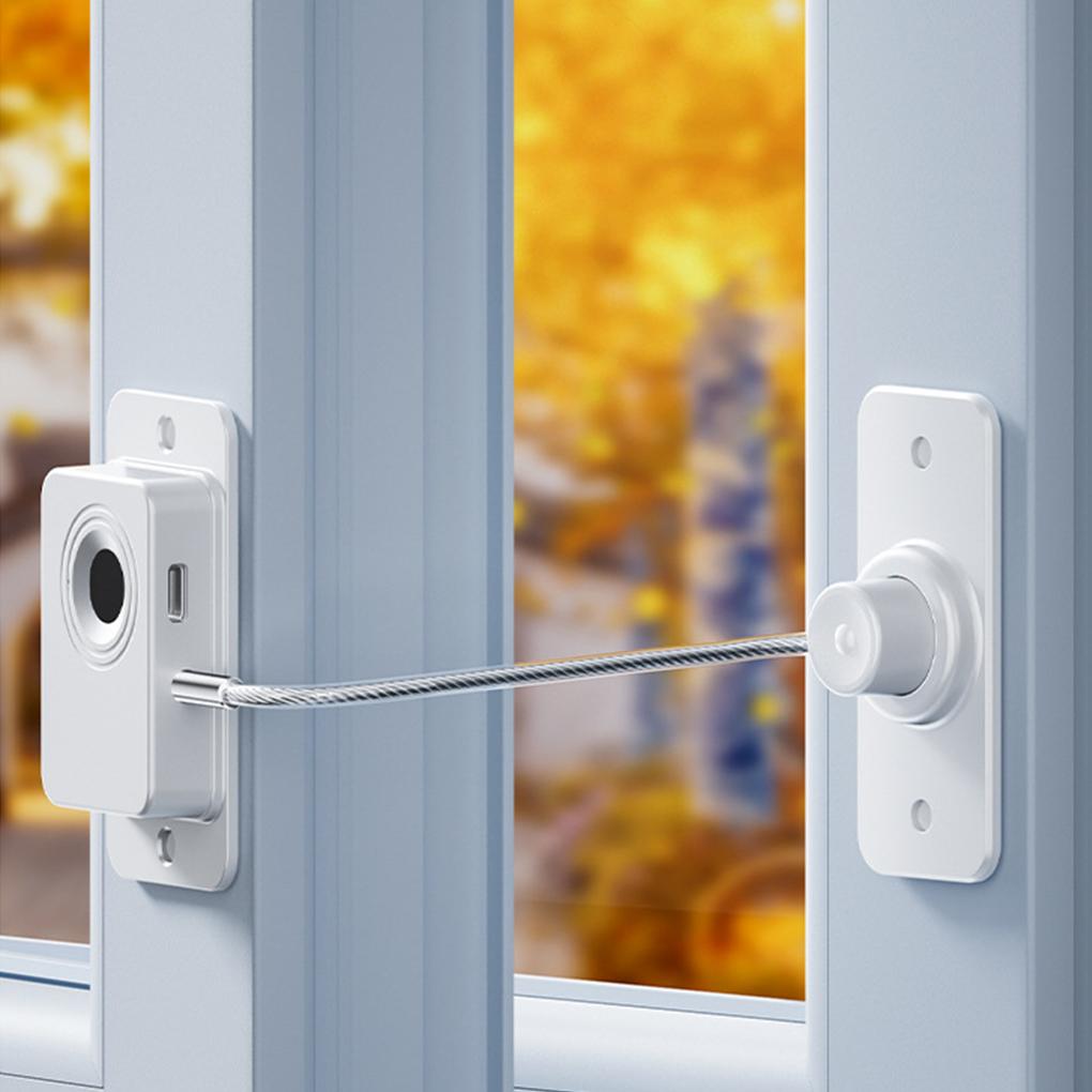 ABS Biometric Fingerprint Lock For Drawers Valuables With Ease Multi Functional Refrigerator Lock