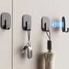 4 Stück Kunststoff Magnetischer Haken Wandhänger Schlüssel Handtuch Aufbewahrungshalter Kühlschrank Magnet Haken Küche