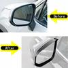 For Toyota Tundra Sequoia  2024 2025 Car Rearview Side Mirror Rain Eyebrow Mirror Shield Cover Shield Visors Frame