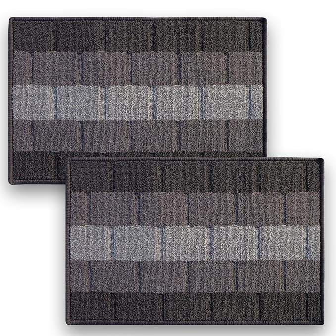 Anti Slip Front Door Mat|(38x58cm) Living Room Rug for Entrance Door| Polypropylene Floor Mat for Home |Essential Small Rug for Office,