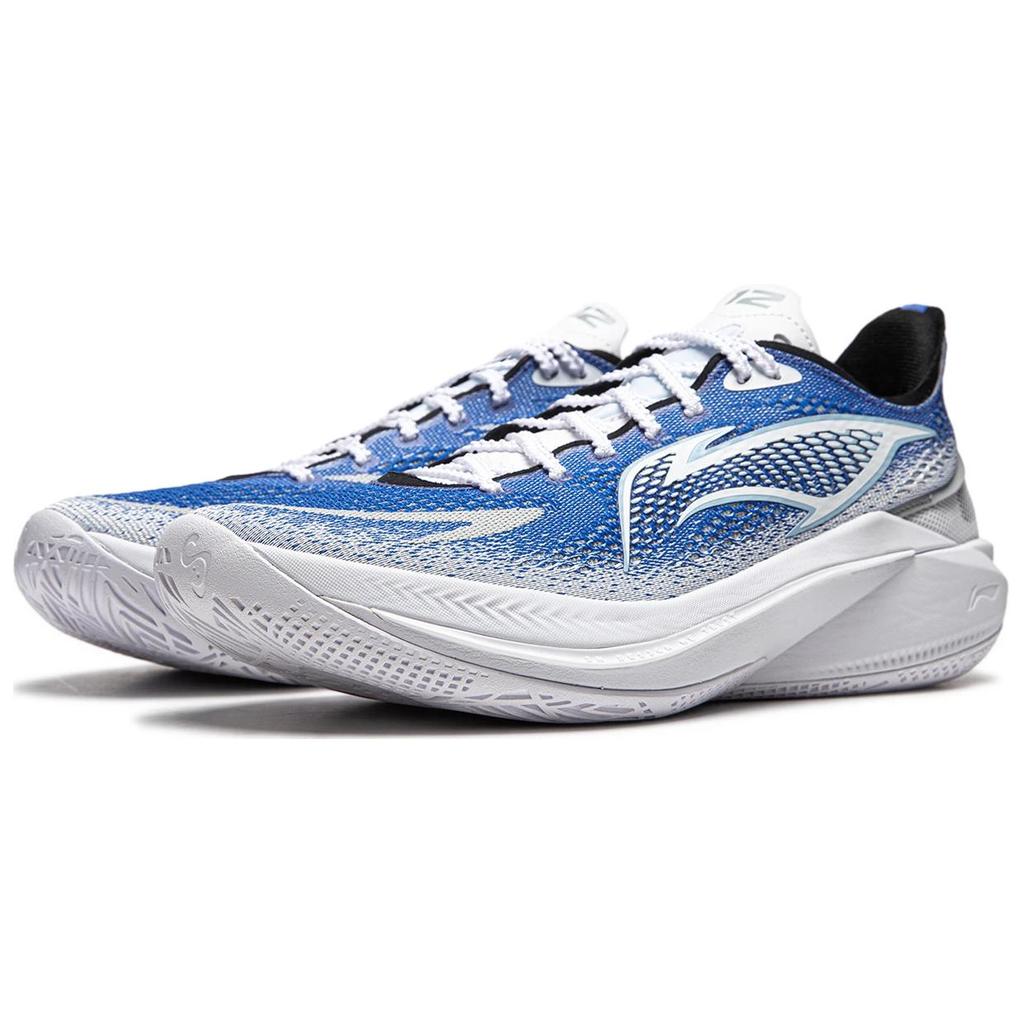 LiNing Sonic 12 V2 Lightweight Rebound Stability Support Shock Absorption Non-Slip Wear-Resistant Breathable Low-Top Basketball Shoes ABAU027-1