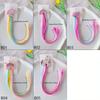 Unicorn Colorful Wigs Hair Clip Kids Gift Girls Unicorn Birthday Party Decoration Favors Rainbow Headwear Braids Accessories