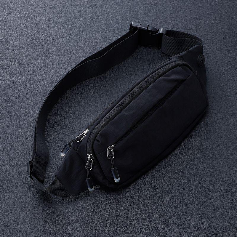 Men's Durable Waterproof Waist Bag - Large Capacity, Versatile, and Wear-Resistant for Work and Sports.
