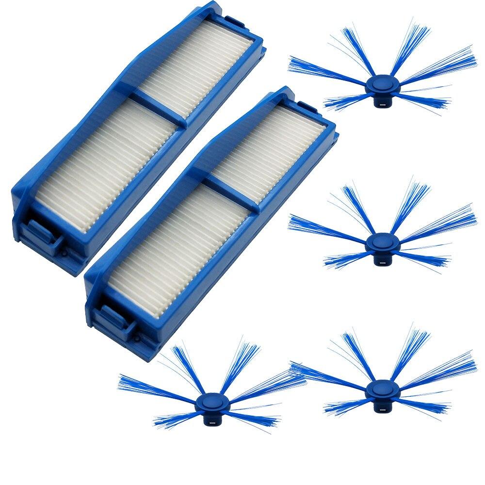 HEPA Filter+ Side Brush +mop Cloth For Philips FC8794 FC8796 FC8007 FC8792 Vacuum Cleaner Replacement Spare Parts