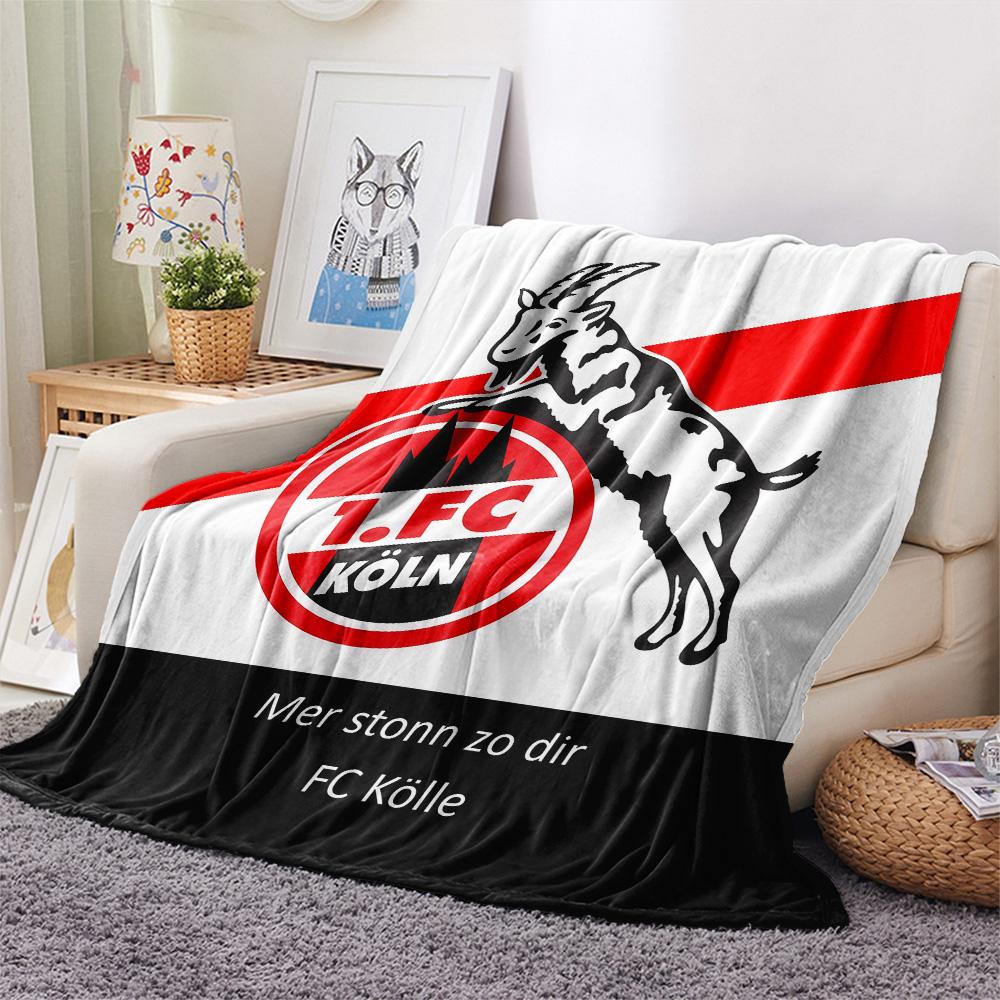 1. FC Köln Flannel Blanket, High quality Comfortable for All Seasons, Home Decor, Warmth and Comfort