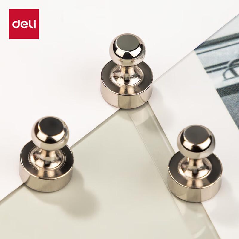 Deli Magnetic Push Pins for Whiteboards