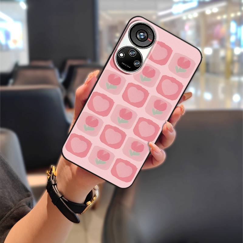 Fashion Design Graffiti Phone Case For ZTE Blade V40S/Axon40 SE Anti-dust Cartoon Protective Back Cover TPU Waterproof
