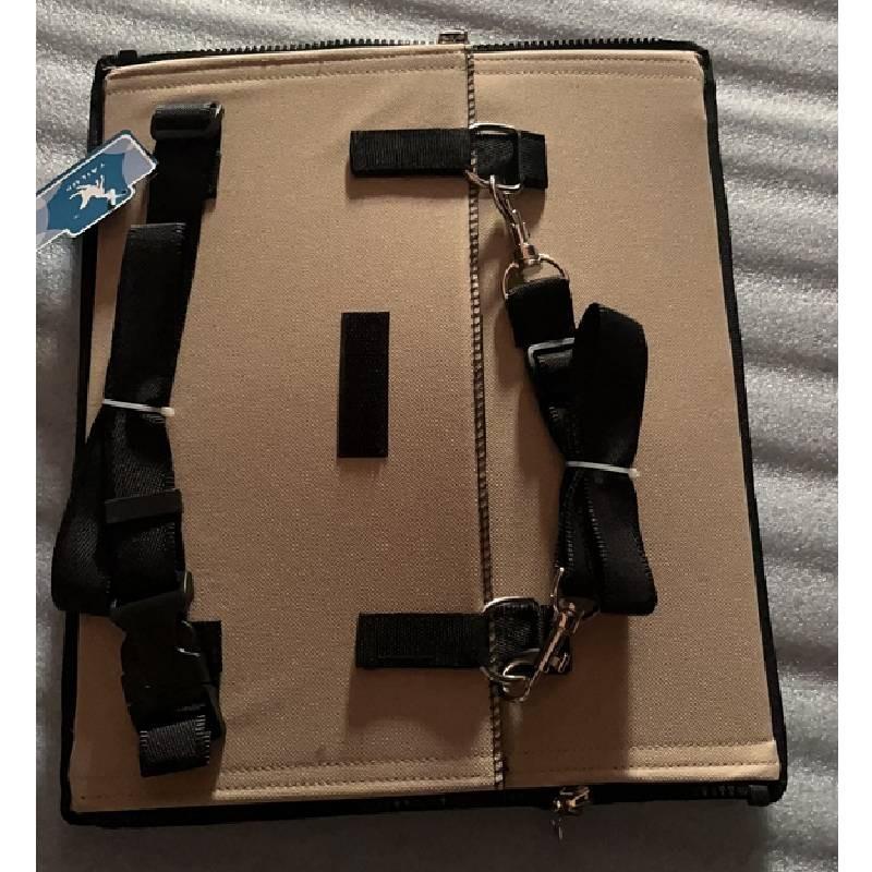 Pet Prints Letter Bed With Plush Lining Dog Basket Durable Doghouse