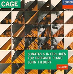 

CD JOHN CAGE, JOHN TILBURY - Sonatas & Interludes for Prepared P POCL2785 London Records 1992 Japan Classical Used
