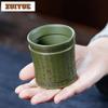 140ml Yixing Purple Clay Bringing In The Wine Teacup Luxury Tea Bowl Mug Tea-tasting Meditation Cup Jianzhan Master Cups Craft