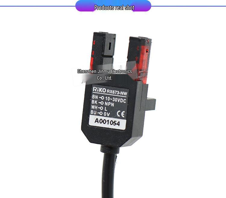 Taiwan RIKO RX673-NW Groove Type Photoelectric Sensor with 1m Cable
