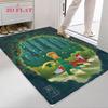 Little Prince Bloom Carpet Rug for Living Room Bedroom Home Sofa Decoration,Kids play Nonslip Floor Mat