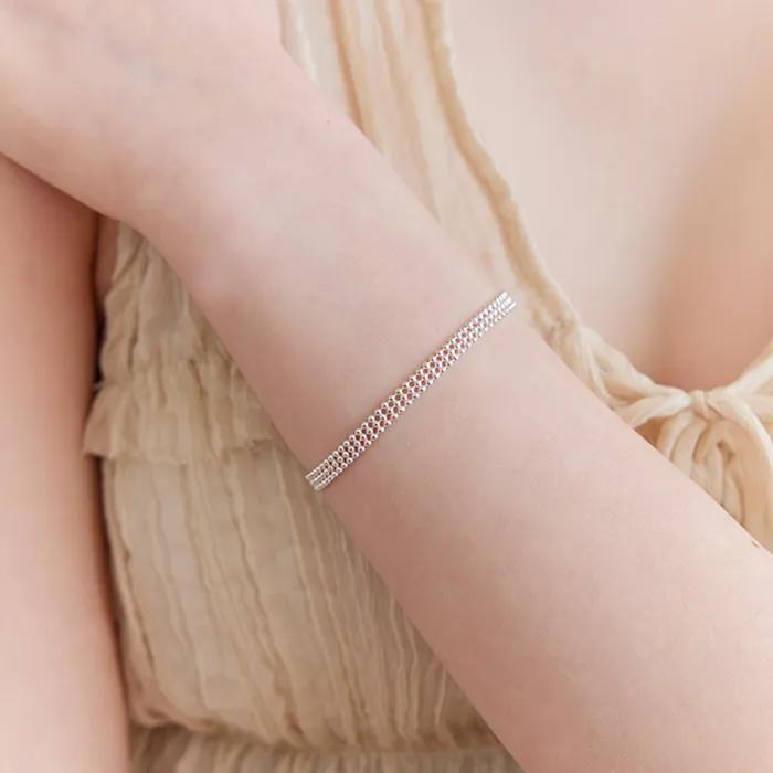 _Trio ball chain bracelet