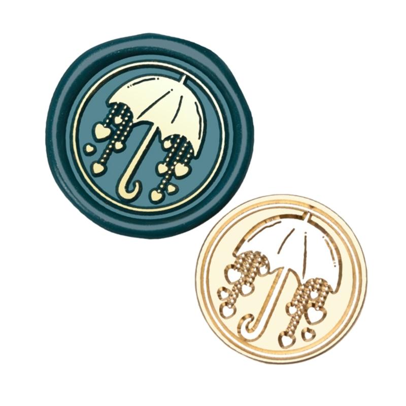 10Pcs Embossed Seal Stamp Head Scrapbooking Stamp Head for Appreciation Card Invitations Envelope Embellishment