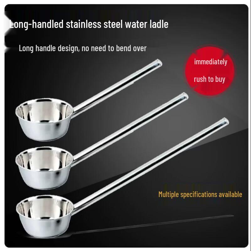 SIVIR Stainless Steel Long-Handled Ladle
