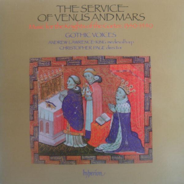 

Виниловая пластинка GOTHIC VOICES ANDREW LAWRENCEKIN The Service Of Venus And Mars A66238 Hyperion 1987 Великобритания Классика Б/у