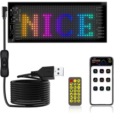 LED Display Screen Car Bulletin Board Car Scrolling Message Board