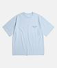 ESPIONAGE Surf Club Heavyweight Tee Ice Blue