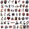 55 Halloween Terrifier Graffiti Stickers for Suitcase, Notebook, or Phone Decoration
