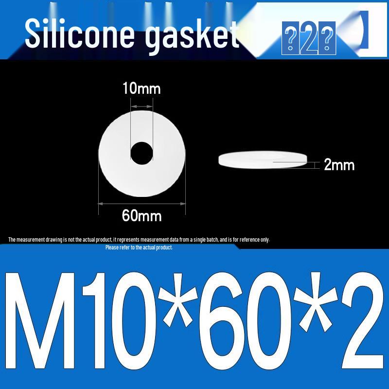 Silicone High-Temp Waterproof Gasket & Shock Absorbing Seal Pad