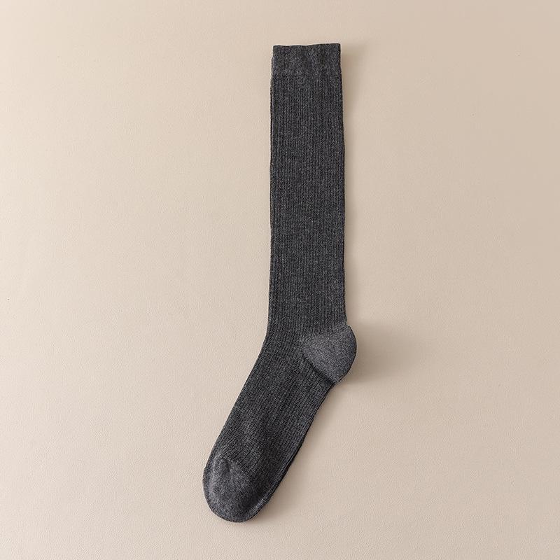 Japanese JK Lolita Slouchy Knit Socks – Anti-pilling, Odor-Resistant Cotton, Calf-Length, Trendy and Thin for Students.