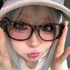 Y2K Leopard Print Eyeglass Frame Anime Kawaii Retro Glasses Cartoon Cute Eyewear Decorative Accessories