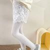 Collant in Pizzo per Bambina Leggings per Bambini Collant Traspiranti Estate