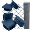 Internal cap for profile, pillar, roof 60x60, 50 PCS, ANTHRACITE