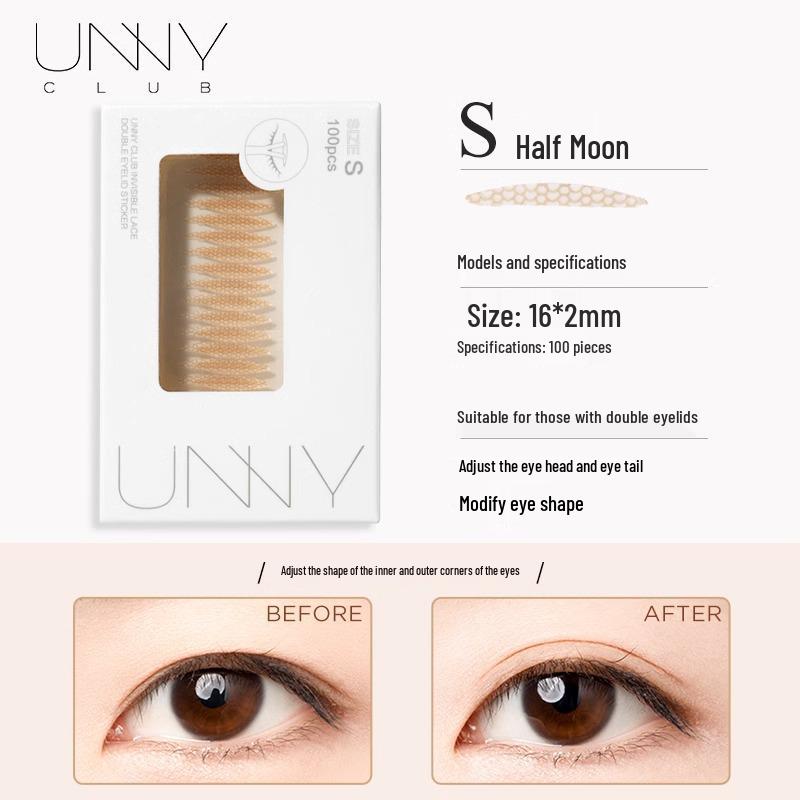 

Солнечная Невидимая Лента для Двойных Век - Косой Срез Форма Оливки для Опухших Глаз, S Короткий Узкий Тип