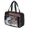 Large Capacity Toiletry Storage Pouch Transparent Clear Toiletry Case Portable Cosmetic Bag  Women