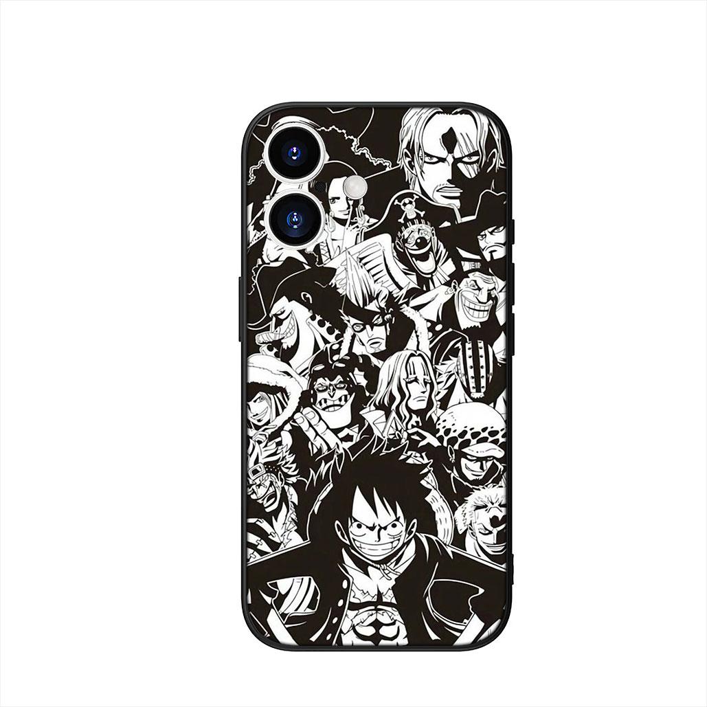 

Luffy One Pieces Sanji Roronoa Zoro Phone Cover Case for Apple iPhone 17 16 15 11 Pro XS Max XR 6 7 8 Plus + SE 2020 5 16E iPhone 15 Plus
