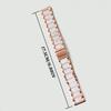 Resin Metal Watch Strap 18mm 20mm 22mm Universal Watch Band Replacement Wristwatch Bracelet For Women Men for Huawei GT5 Pro for Samsung Galaxy Watch