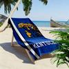 Kentucky Wildcats Druck Strandtuch, Großes Weiches Schnelltrocknendes Handtuch für Strand Camping Schwimmen