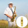 Brass Metal Eb Sax Mouthpieces Altos Saxophone Mouthpiece with Caps and Ligatures for Professionals and Beginners