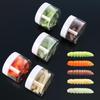 12Pcs Floating Worm Lures 1.1G/38Mm Trout Fishing Soft Lure Shrimp-Scented Bait Artificial Silicone Trout Plastic Baits