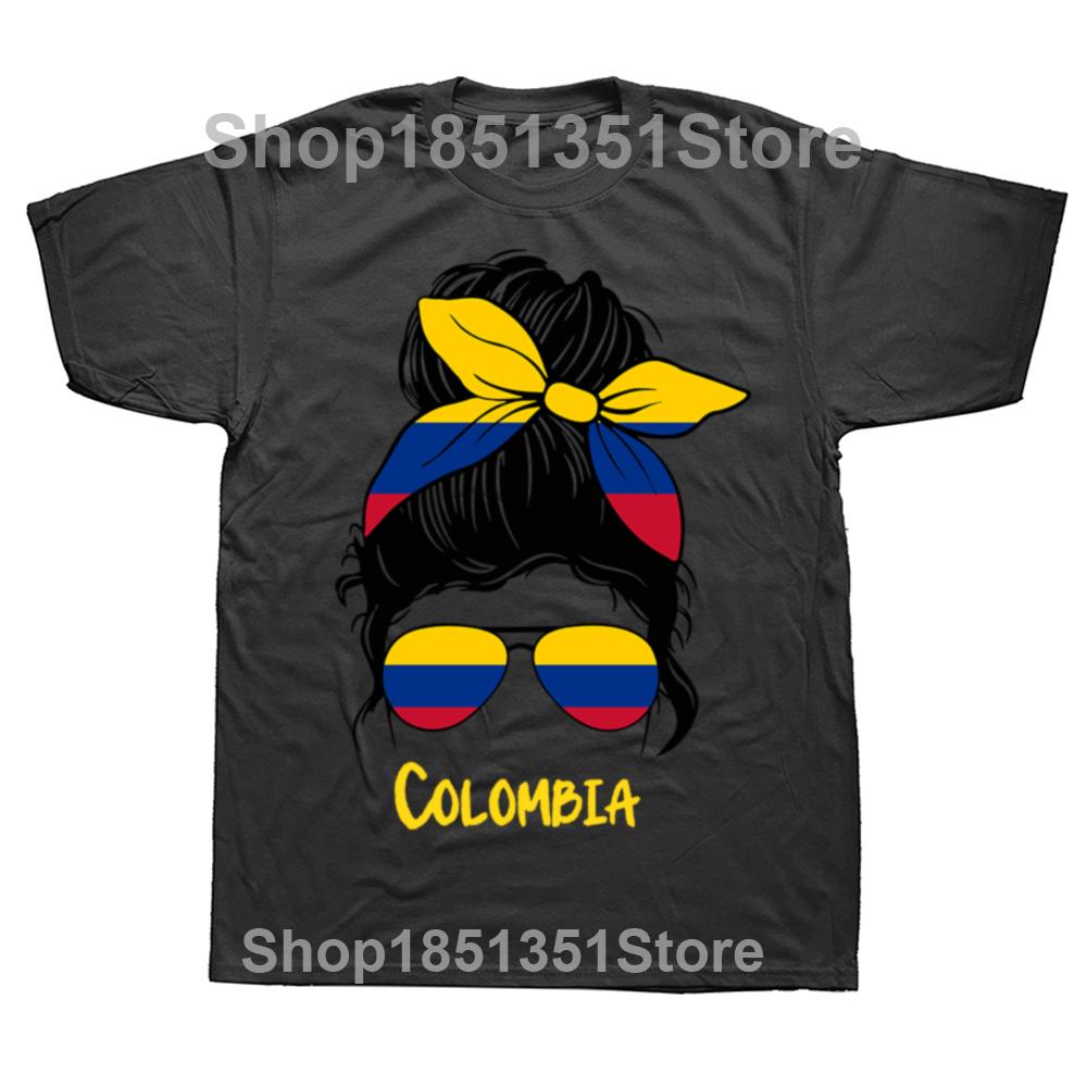 Its Colombia Not Columbia Colombian Camiseta Mujer Colombian Tshirt Hip Hop Cotton Men Tops Tees Fashionable Family T Shirt