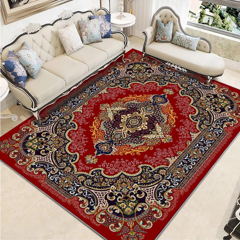 Tapis Persan Maison Vintage Bohème Tapis de Salon Tapis de Bureau
