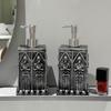European Resin Skull Hand Sanitizer Refill Bottle Bathroom Shampoo Shower Gel Makeup Remover Storage Bottle Bathroom Accessory