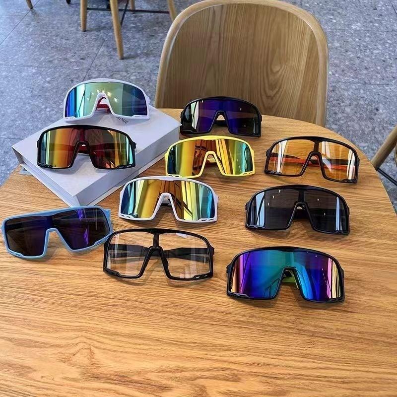 4Pcs New Glasses For Riding Outdoor Athletic Glasses Mountain Bike Sunglasses Against Wind And Sand Sunglasses