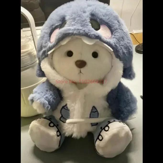 New Clothes For 30cm Plush Toys Kawaii Plush Bear Doll Clothing Soft Bear White Brown Comfortable Teddy Bear Kids Christmasgift
